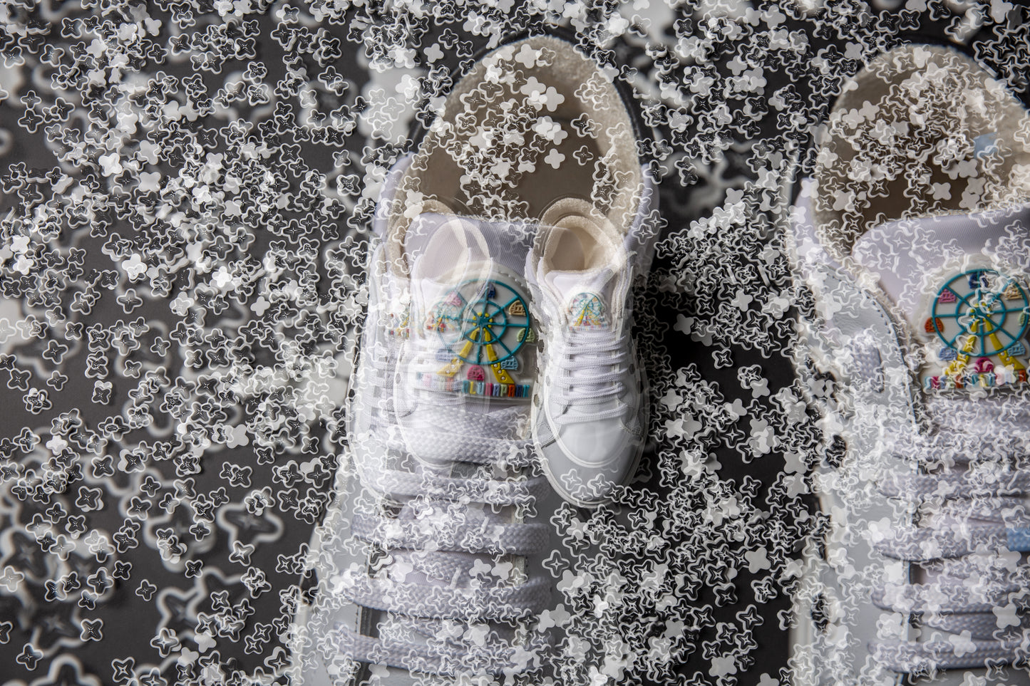 STARRY LOW WHITE BLACK