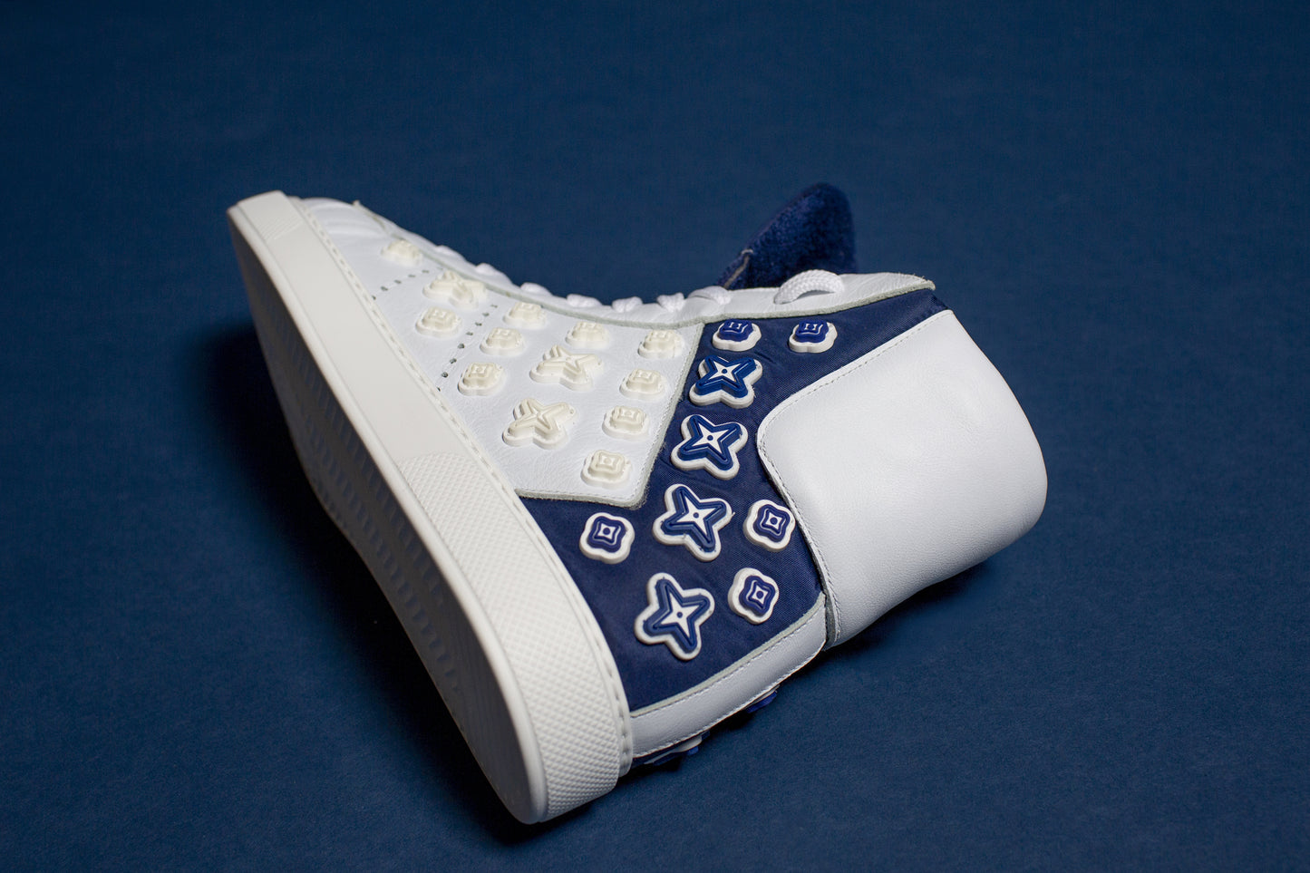 STARRY HIGH  WHITE BLUE