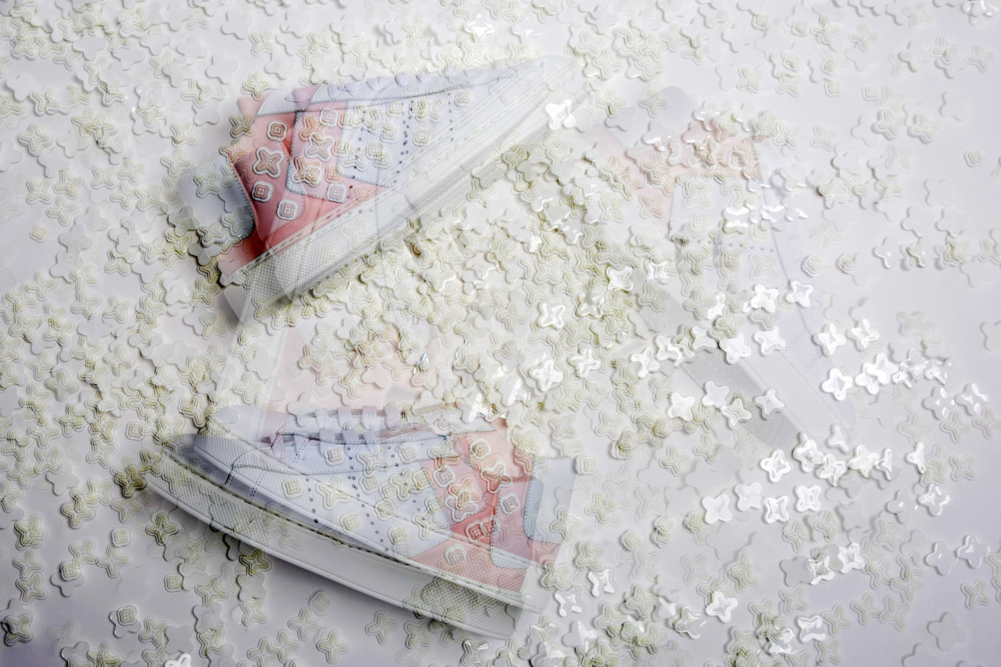 STARRY LOW WHITE ROSE