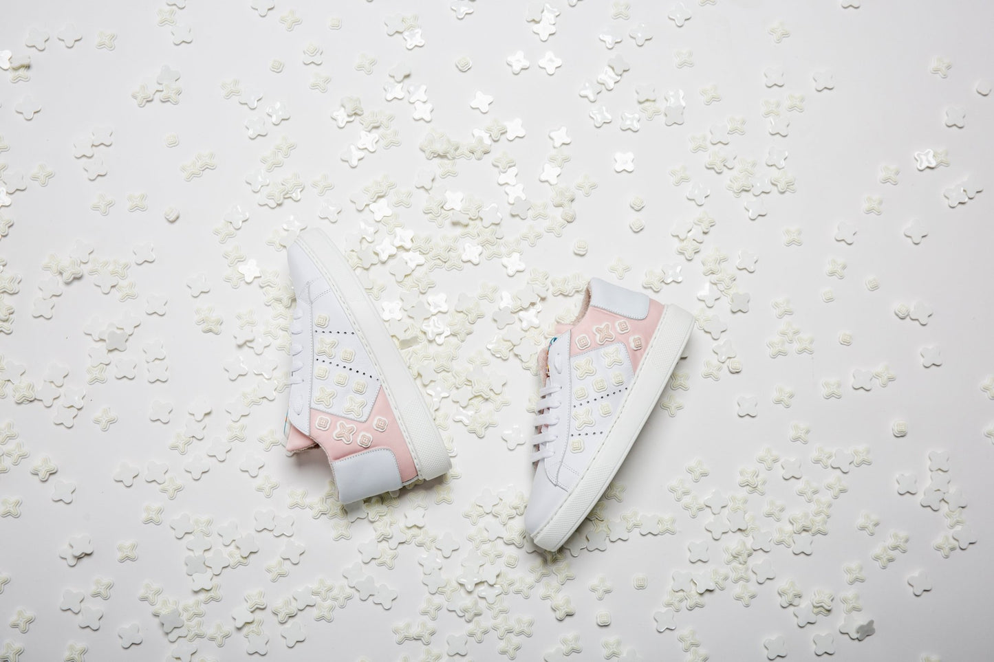 STARRY LOW WHITE ROSE - sneakerlunapark